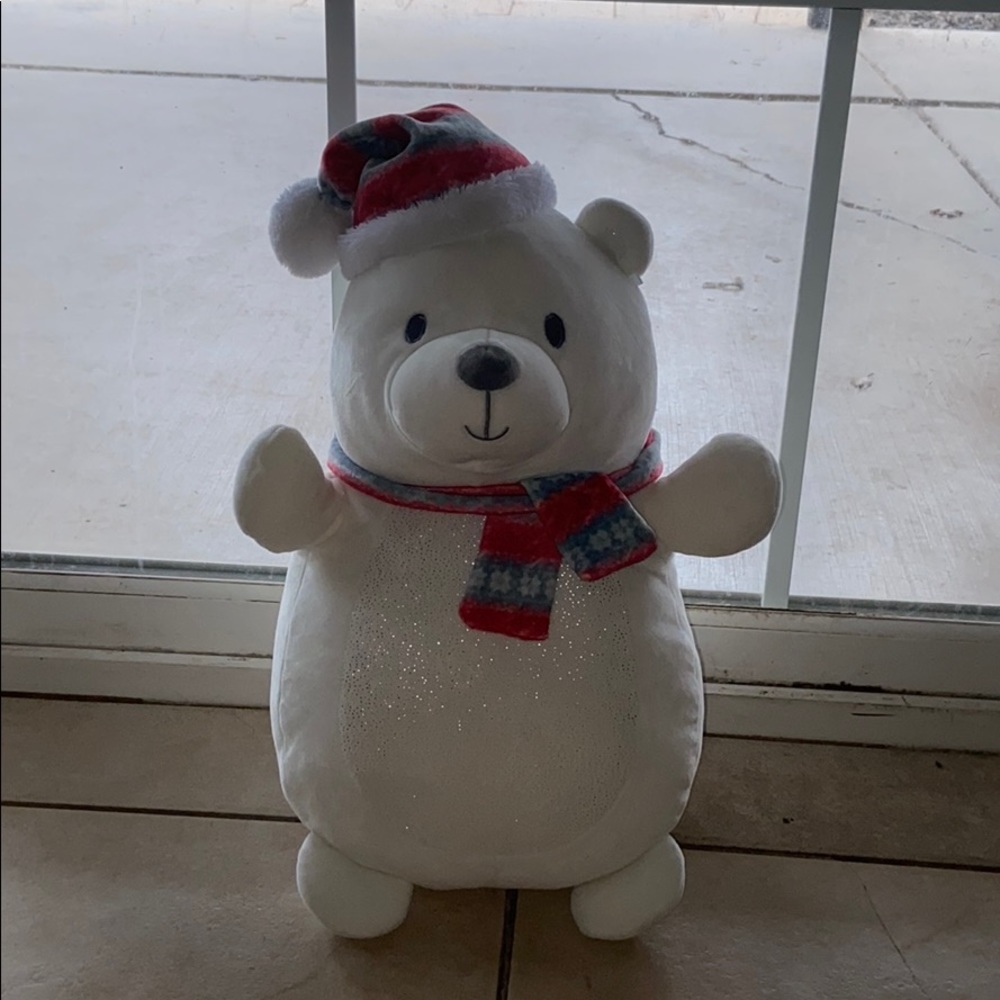 14” polar bear